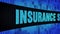 Insurance services Text Scrolling LED Wall Pannel Display Sign Board