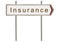 Insurance sign