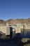 Intake towers of Hoover Dam. Hoover Dam, Arizona, Nevada