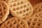 Integral biscuits background