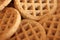 Integral biscuits background