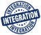 integration blue stamp