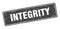 integrity sign. integrity grunge stamp.