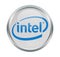 Intel company sign
