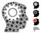 Intellect Gear Collage of CoronaVirus Icons