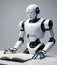 Intelligent Robot Reading a Book