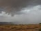 Intense Afternoon Thunderstorm, Rain, Clouds in the Desert