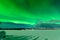 Intense display of Northern Lights Aurora borealis