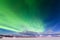 Intense display of Northern Lights Aurora borealis