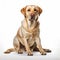 Intense And Dramatic Yellow Labrador Retriever In 8k Resolution