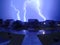 Intense Lightning in Summerville, SC