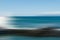 Intentional Camera Movement landscape with the ocean