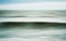 Intentional camera movement of ocean wave