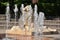 Interactive fountain at Coolidge Park in Chattanooga, Tennessee