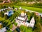 Intercession Pokrovsky Monastery aerial view, Suzdal