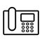 Intercom Telephone Line Icon