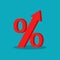 Interest rate hike icon. Financial and investment concepts.