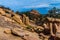 Interesting Boulders of Enchanted Rock, Texas.