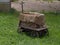 An interesting historic cart with a basket and a sail in the vicinity in the beautiful valley of Babicki