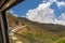 Interesting narrow winding picturesque dangerous road to the city of Masca on Tenerife Spanish Canary Island