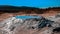 Interesting Shot of a Mud Volcano in berca mud volcanoes