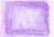 Interesting two layer lilac and violet watercolour horizontal gradient background with painted on the special watercolor