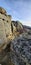 Interesting view of some hoodoo cliff faces