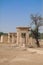 Interesting View to the Brick Walls of the Ancient Persian Temple of Hibis ruins