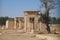 Interesting View to the Brick Walls of the Ancient Persian Temple of Hibis ruins