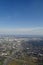 Interesting views from the airplane window on a warm summer day