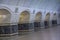 Interier metro station in the classical style. Kiev