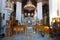 Interior of the Agios Minas Cathedral in Heraklion on the Crete island in Greece.