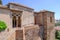 Interior of the Alcazaba of Malaga, Spain