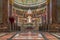 Interior with altar of Saint Stephens Basilica Budapest, Hungary