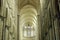 Interior of amiens`s cathedral