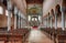 Interior of ancient Euphrasian Basilica in Porec