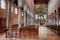 Interior of ancient Euphrasian Basilica in Porec