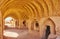 Interior of ancient Khaiele building, Towers of Silence, Yazd, I