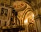 Interior of the ancient Orthodox Holy Trinity Church in Chernivtsi, Ukraine. Buildings of the Residence of Metropolitan Bukovina a