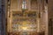 Interior of the ancient Romanesque Basilica of San Isidro in Leon, Spain