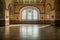 Interior architectural details of the historical Haydarpasha station in Istanbul