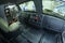 Interior of an armored personnel carrier, steering wheel dashboard seats