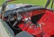 Interior Of Austin Healy Sports Car