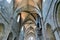 Interior of Bamberg Cathedral in Bamberg, Upper Franconia, Germany