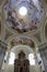 Interior of baroque Basilica of the Visitation Virgin Mary, place of pilgrimage, Hejnice, Czech Republic