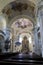 Interior of baroque Basilica of the Visitation Virgin Mary, place of pilgrimage, Hejnice, Czech Republic