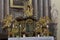 Interior of baroque Basilica of the Visitation Virgin Mary, place of pilgrimage, Hejnice, Czech Republic