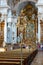 Interior of Baroque Marienmuenster Church, Diessen, Ammersee, Bavaria, Germany