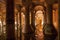 Interior of the Basilica Cistern, Yerebatan Sarayi, Istanbul Turkey