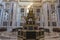 Interior of the Basilica di Santa Maria Maggiore in Rome, Italy.